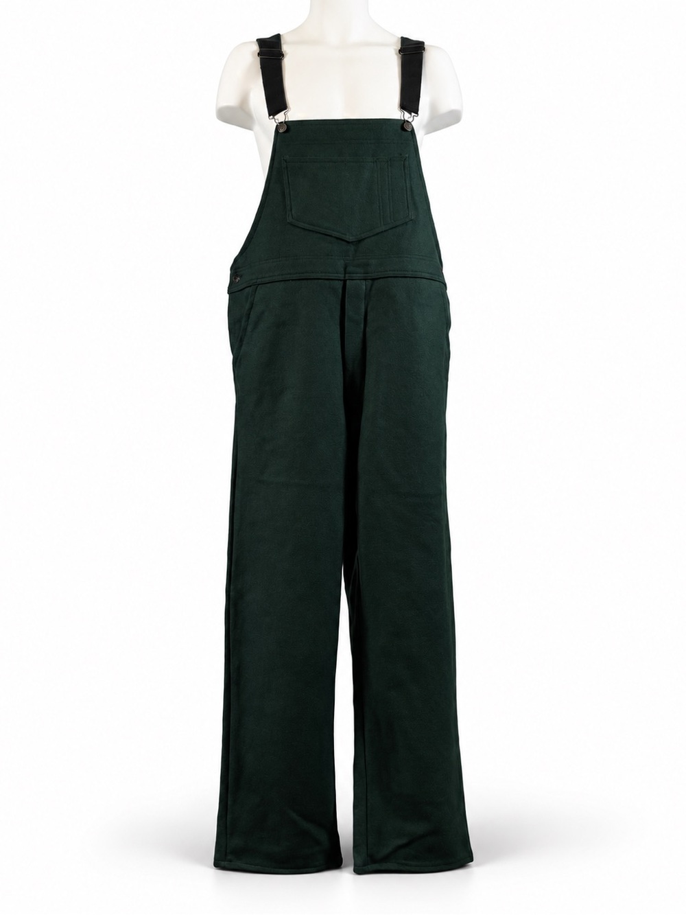 Vintage Codet 194C Wool Hunting Bib Overalls Forest Green Canada Mens M Workwear